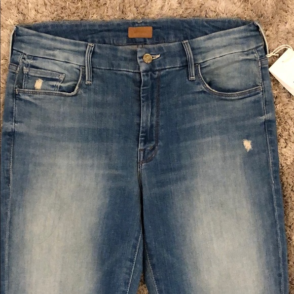 MOTHER The Looker Crop Shake Well Jean NWT - Picture 2 of 12